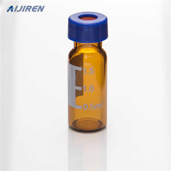 Graphic Customization glass 2ml hplc vials with closures manufacturer